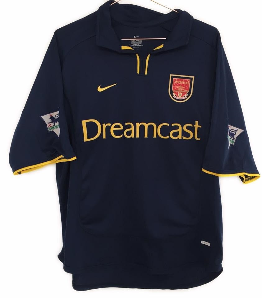 Camisa retro Arsenal 1999 2000 III Third jogador